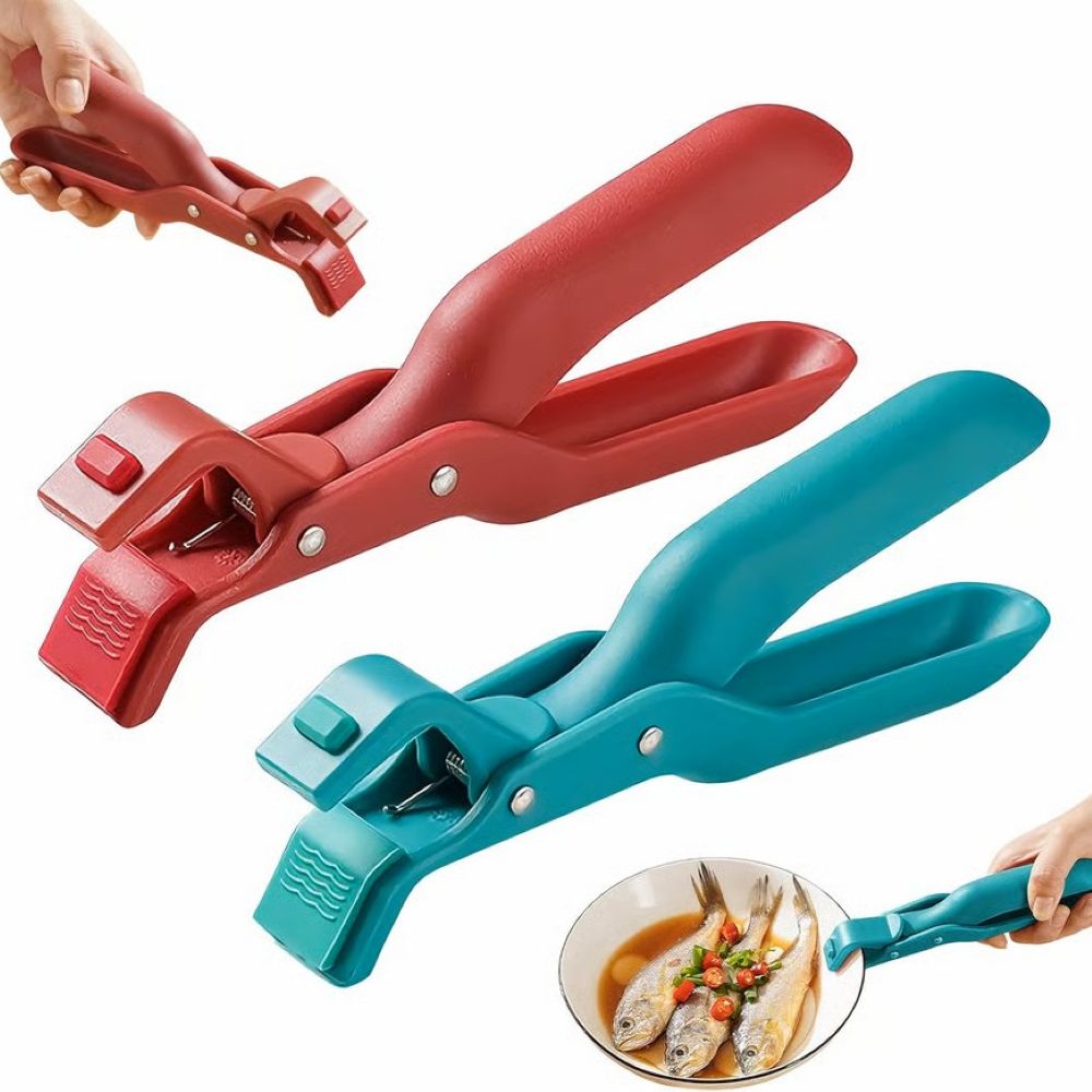 🥘 Multi-Function Anti-Scald Bowl Clip – Heat-Resistant, Non-Slip & Safe Kitchen Gripper