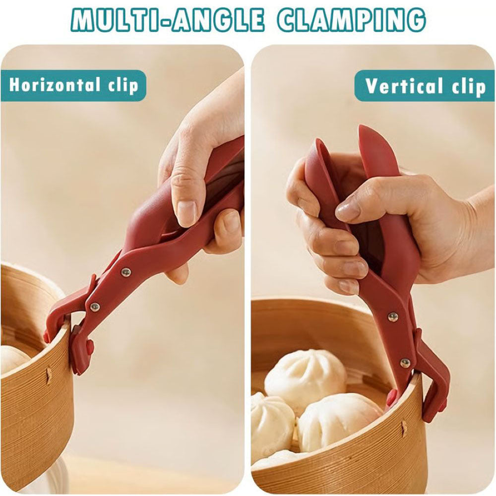 🥘 Multi-Function Anti-Scald Bowl Clip – Heat-Resistant, Non-Slip & Safe Kitchen Gripper