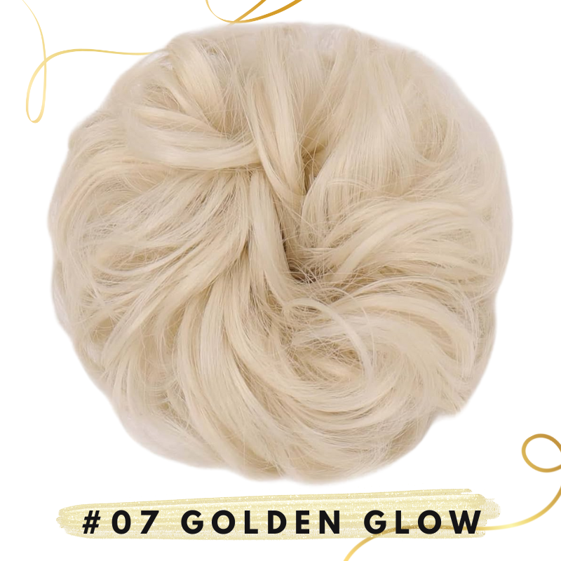 💖 Messy Bun Hair Extension Scrunchie – Instantly Add Volume & Style for Effortless Updos! 💁♀️✨
