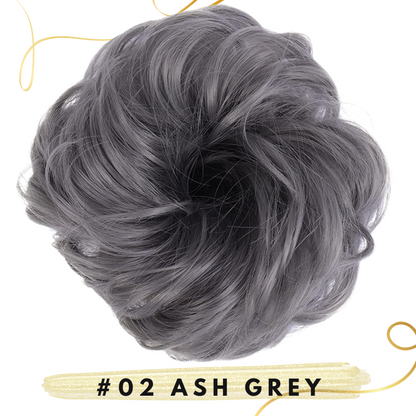 💖 Messy Bun Hair Extension Scrunchie – Instantly Add Volume & Style for Effortless Updos! 💁‍♀️✨