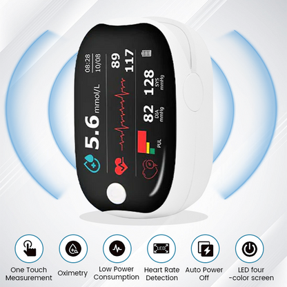 [Official Store] Zakdavi™ GlucoSense Laser Blood Glucose Monitoring Device🔥 10,000+ sold in last 30 day_Non-invasive Precision Multifunctional Medical Device