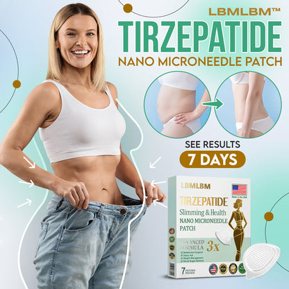 LBMLBM™ NIDDK-Tirzepatide Slimming NANO MICRONEEDLE PATCH 👨‍⚕️（Zero Pain, 24/7 Release | Lose 20lbs FAST | 90% Sugar Drop | ）
